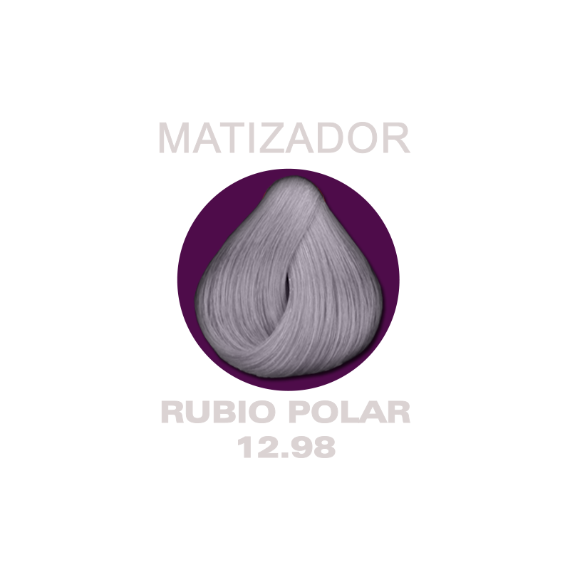 TINTE 12.98 MATIZADOR RUBIO POLAR 100ml